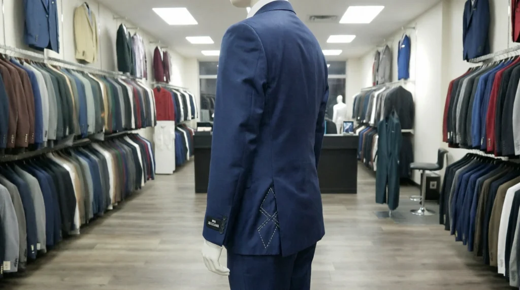 Prom Suit Sleeve Tag Vent Phoenix