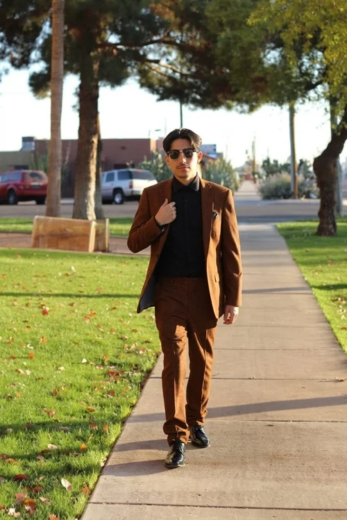 Brown Suit Phoenix Style